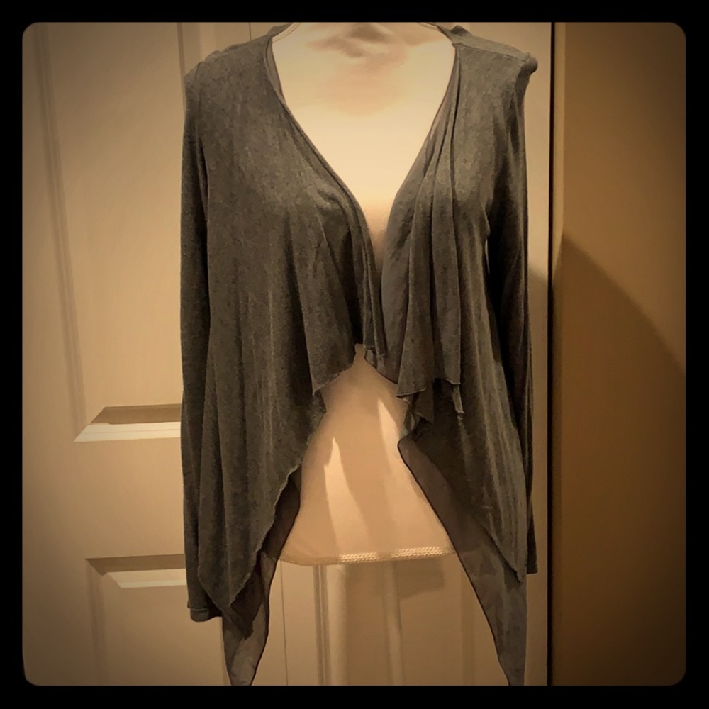 Express Hi-Low Cardigan